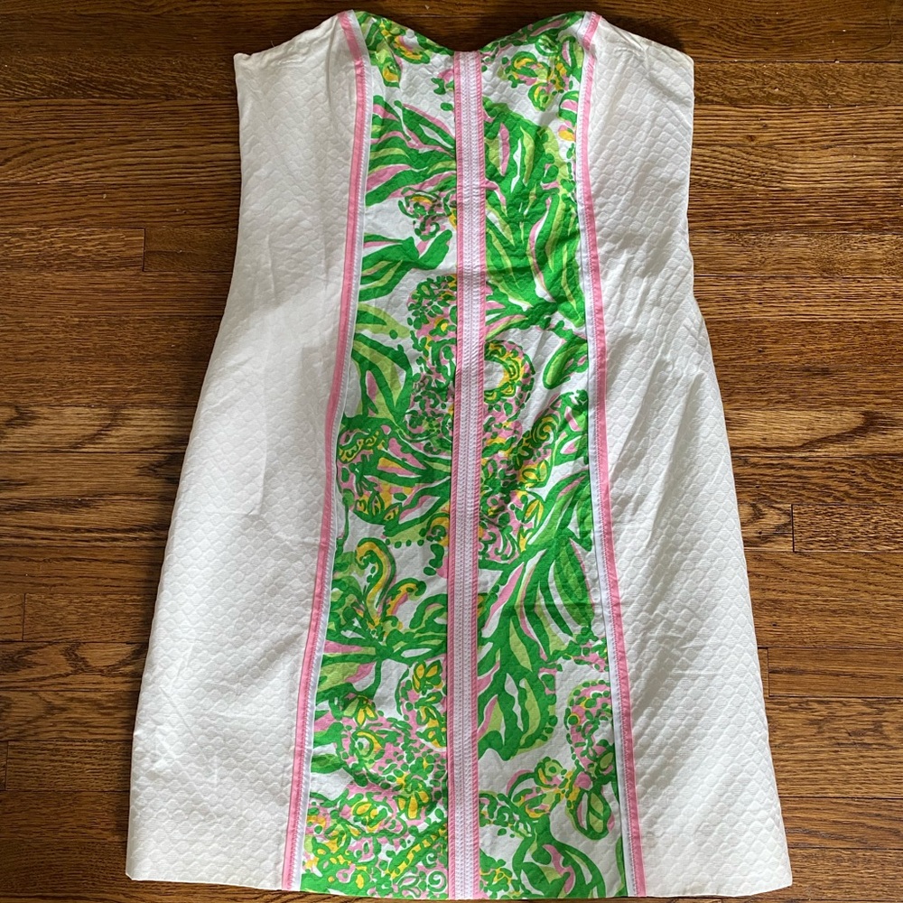 Strapless Lilly Pulitzer dress